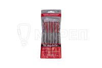 Набор надфилей, 160мм, 6шт