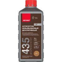 Антисептик, невымываемый, декоративный (Орех) Неомид 435 (1 кг.) концентрат 1:9