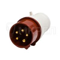 Вилка силовая НТ-015/16А, 3Р+N+Е, IP44, 380V