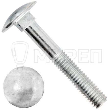 Болт мебельный, 8х70мм