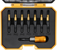 Набор, торсионных бит, "Ударник 50/75", Cutop profi plus, 15 предметов
