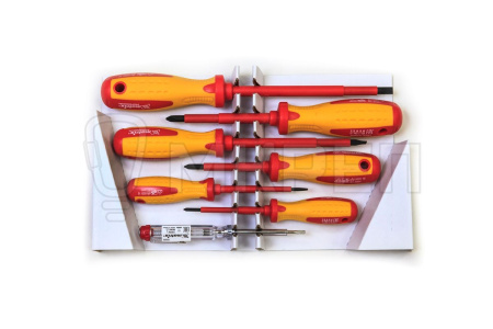 Набор отверток диэлектрических, 7 предметов