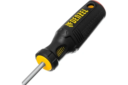 Отвертка, PH2х150 мм, S2, 3к рукоятка,  Denzel