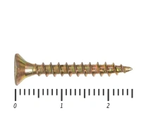 Саморез желтый PZ, 3х25 100шт., (Гриппер)