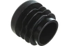 Заглушка, для труб, круглая, D=28мм, ЧЕРНАЯ