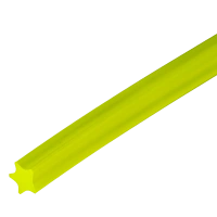 Леска для триммера, звезда, 2 мм х 15 м, блистер, FLEX CORD, Denzel