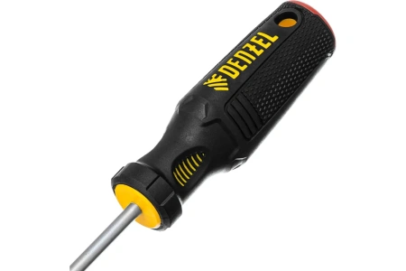 Отвертка, PH1х100 мм, S2, 3к рукоятка, Denzel