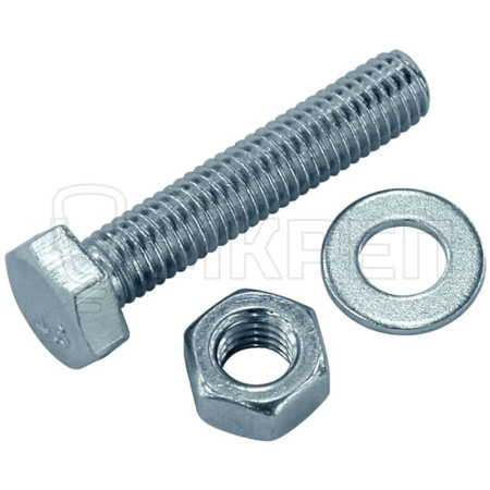 Болт 8х40, оцинкованный, 10.9, DIN960, шаг 1