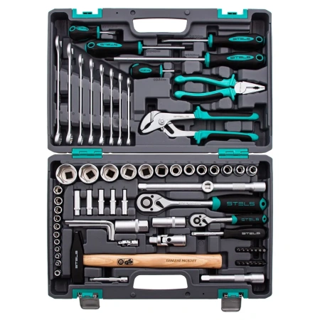 Набор инструментов Stels, CrV, 76 предметов