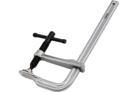 Струбцина, F-образная, 80x300мм, кованая, // Denzel